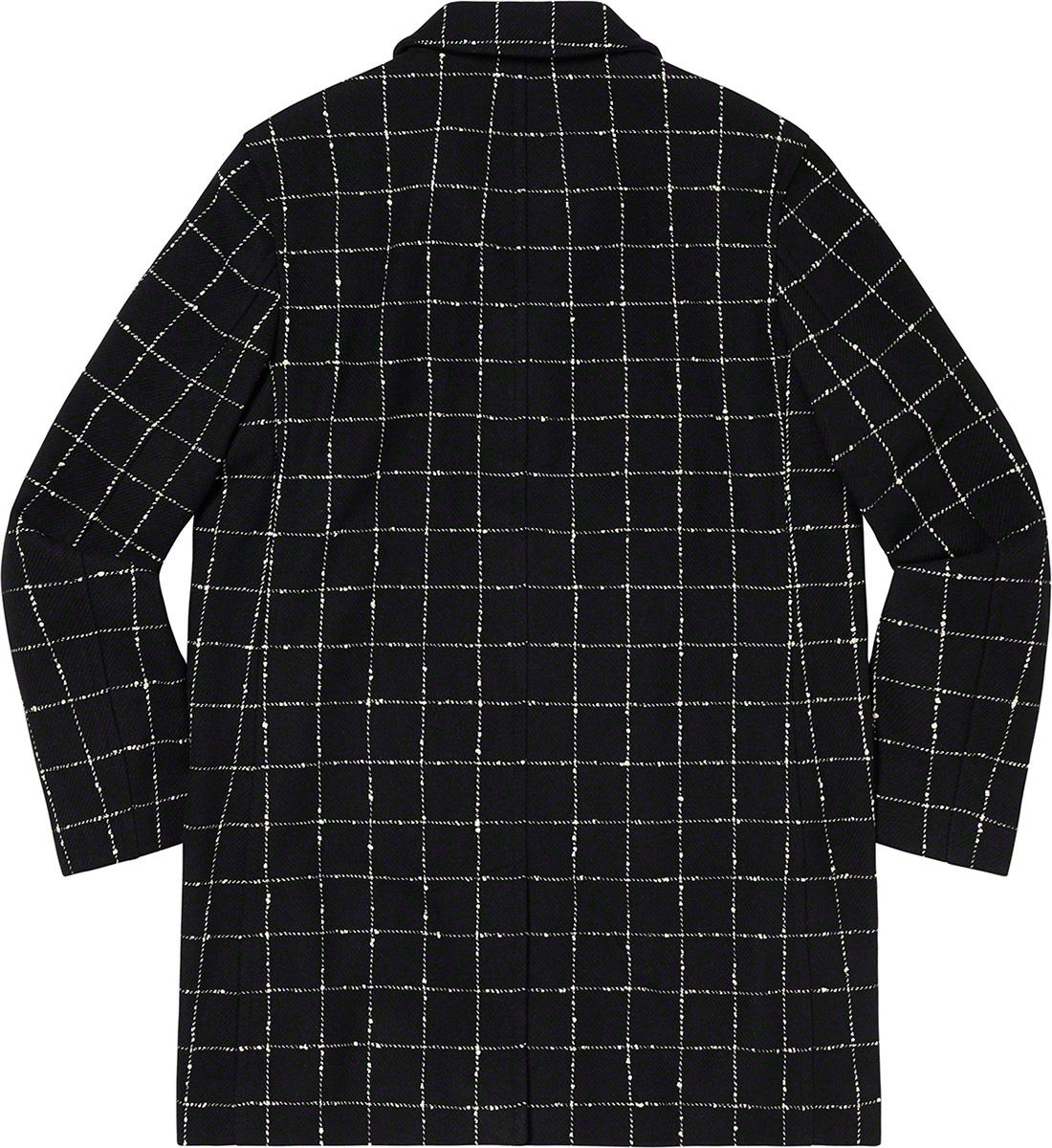 Wool Windowpane Overcoat view 11